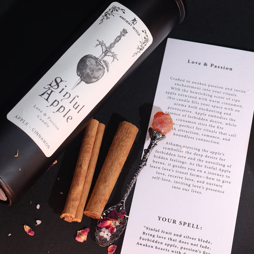 Ancient Witch – Candela Rituale Sinful Apple | Amore e Attrazione