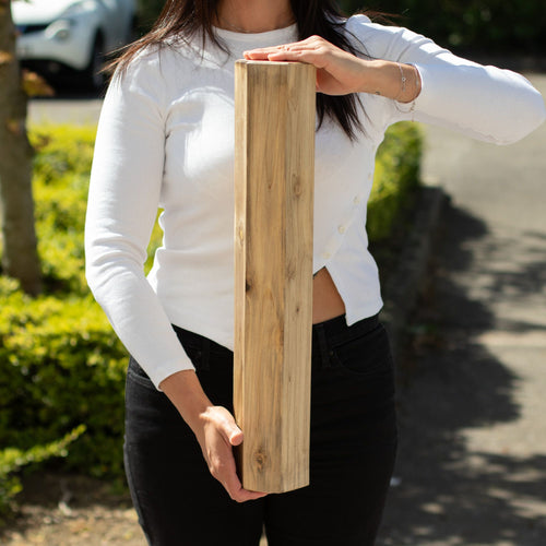 Bastone della Pioggia in Legno Manglid 60 cm – Suono fino a 9 Minuti