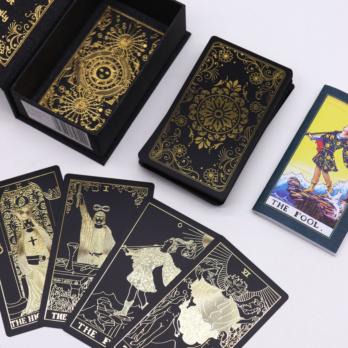 Tarocchi Dorati 78 Carte con Libro Guida – Gift Box Premium
